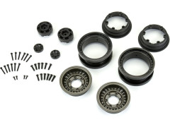 (PRO282600) Disk 2.9" Black Rhino Armory Gunmetal Alu Dual Offset (+5/+10): Axial SCX6 (2ks)