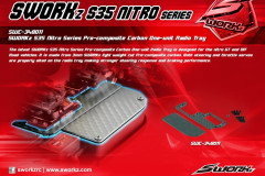 (SWC348011) SWORKz karbonové kryty boxu elektroniky