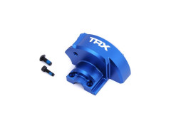 (TRA10287-BLUE) Traxxas kryt převodovky hliníkový modrý