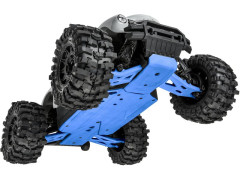 (PRO639506) Pro-Line kluzná deska přední a zadní Bash Armor modrá: Arrma 3S
