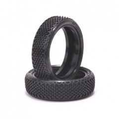 (U6909) Pneu Buggy Schumacher 1:10 Splinter přední 2WD (směs modrá/blue) (2ks)