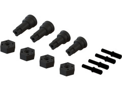 (ARA311229) Arrma hřídel kola, náboj B: Grom Mojave