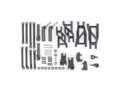 (TRA9180) Traxxas konverzní sada podvozku HD černá (pro Rustler a Stampede)