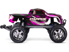 Traxxas Stampede 1:10 BL-2s RTR (růžový)