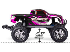 Traxxas Stampede 1:10 BL-2s RTR (růžový)