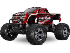 Traxxas Stampede 1:10 BL-2s RTR (červený)