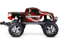 Traxxas Stampede 1:10 BL-2s RTR (červený)