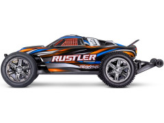 Traxxas Rustler 1:10 BL-2s RTR (oranžový)