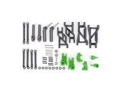 (TRA9181-GRN) Traxxas konverzní sada podvozku HD zelená (pro Slash)