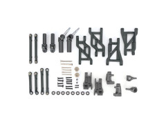 (TRA9182-GRAY) Traxxas konverzní sada podvozku HD šedá (pro Bandit a Drag Slash)