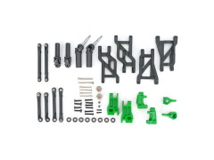 (TRA9182-GRN) Traxxas konverzní sada podvozku HD zelená (pro Bandit a Drag Slash)