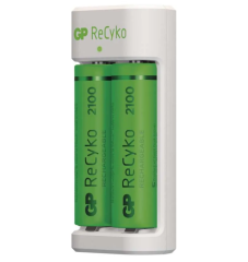 (4240485) GP USB nabíječ Eco E211 + 2AA GP ReCyko 2100 (1)