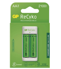 (4240485) GP USB nabíječ Eco E211 + 2AA GP ReCyko 2100 (3)