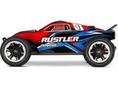 Traxxas Rustler 1:10 HD RTR (červený)