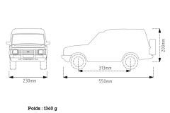 (HT-SU1803052) Karoserie Land Rover Discovery ABS