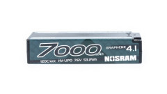(999749) Nosram HV Modified GRAPHENE-4.1 7000mAh 7.6V LiPo 135C/65C