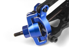 (MV150486) Hliníkové přední těhlice, modrá (L+P)