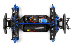 (MV150492) Hliníková ramena servo saveru, modrá