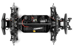 (MV150497) Hliníkový držák motoru, šedá