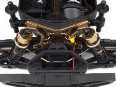 (MV150666) Hliníkové zadní parohy (shock tower), zlatá