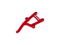 (TRA8321-RED) Traxxas přepážka šasi přední hliníková červená