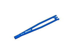 (TRA8327-BLUE) Traxxas držák baterie hliníkový modrý