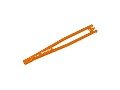 (TRA8327-ORNG) Traxxas držák baterie hliníkový oranžový