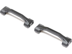 (LOS311017) Losi příčka klenutá hliník, černá: Mini LMT (2ks)