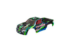 (TRA3620-GRN) Traxxas karosérie Stampede zelená (bezsponková)