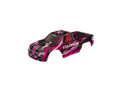 (TRA3620-PINK) Traxxas karosérie Stampede růžová (bezsponková)