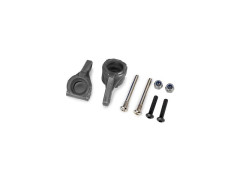 (TRA9137-GRAY) Traxxas těhlice přední HD šedá (pro TRA9180, TRA9181, TRA9182)