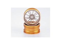 (KB48589SIGY) Killerbody disky hliníkové stříbrné: Alfa Romeo Giuletta 2010 1:10 (2ks)