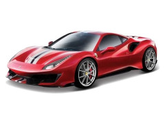 Bburago Ferrari 488 Pista 1:24 červená