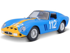 Bburago Ferrari GTO 250 1:24 Kit modrá (stavebnice)