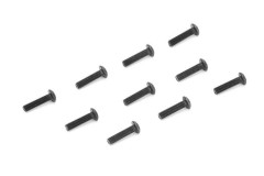 (NBA284) Carten imbusový šroub s půlkulatou hlavou M3x12mm (10ks)