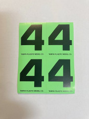 (66544-1) Polepy čísla 4 (4ks)