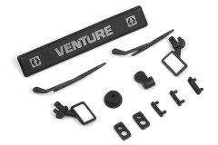 (160847) Doplňky karoserie (černé)