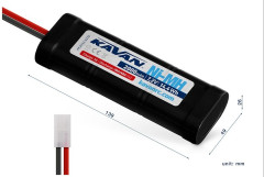 (KAV33.0370) KAVAN NiMH 2000mAh 7.2V Tamiya (2)