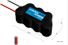 (KAV33.0311) KAVAN NiMH 1100mAh/8.4V - kostka (2)