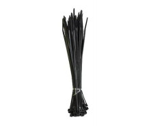 (3040889BK) Kabelová stahovací páska 2.5x150mm černá (10ks)