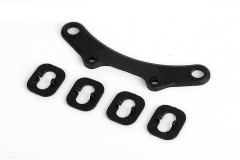 (NBA337) Carten deska předního nárazníku & podložky držáku karoserie (1+4ks)