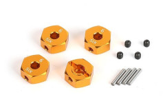 (NBA343) Carten 12mm hliníkové unašeče kol 6mm (4ks)