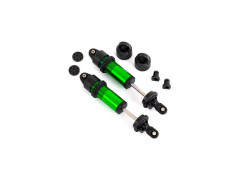 (TRA9660-GRN) Traxxas tlumič krátký GT-Maxx hliníkový zelený (2ks)