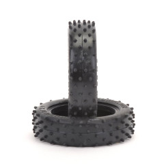(U6581) Pneu Buggy 1:10 Mini SPike 2 přední 2WD (směs žlutá/yellow) (2ks)