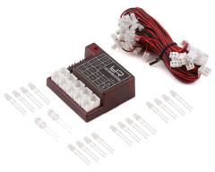 (LK-0034) 2-kanálový programovatelný LED světelný systém 1:10