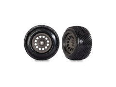 (TRA10774-GRAY) Traxxas kolo 2.1/2.6", disk uhlově šedý, pneu Response Pro (2ks)