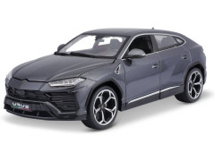 Bburago Plus Lamborghini Urus 1:18 šedá metalíza (1)