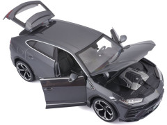 Bburago Plus Lamborghini Urus 1:18 šedá metalíza (3)