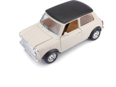 Bburago Mini Cooper 1969 1:18 krémová (5)