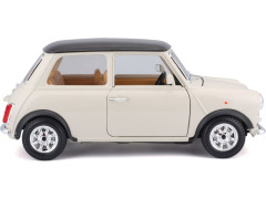 Bburago Mini Cooper 1969 1:18 krémová (7)